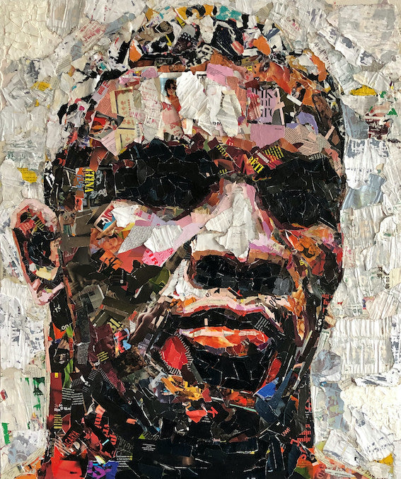 VIDEO | Mixed media art - Mike Tyson - Warrior